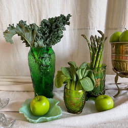 Spring Green Tablescape - Vases