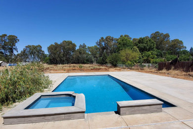 Example of a pool design in Sacramento