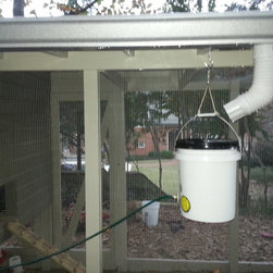 Automatic Gravity Fed Rainwater Harvesting Chicken Watering System - Products