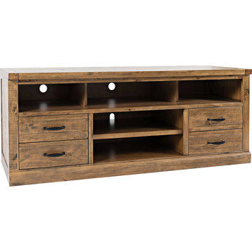 Telluride TV Console, Naturally Distressed Telluride, Large