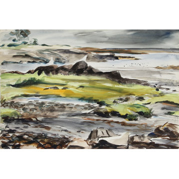 Eve Nethercott, Seaside, 76, Watercolor