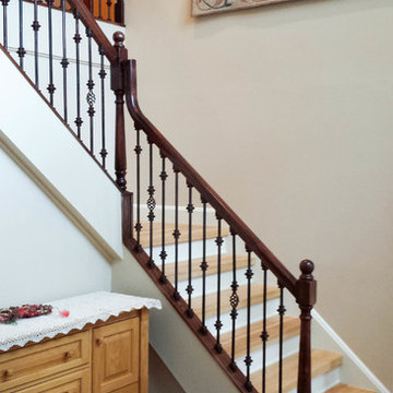 Stair railing remodel