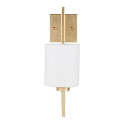 Worlds Away Gold Beckham Sconce - Wall Sconces