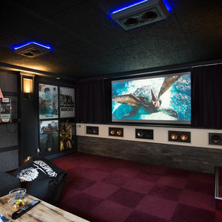 Home theater - 1960s home theater idea in Esbjerg