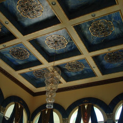 painted ceiling, gold leafing - Products