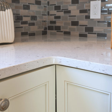 silestone-bianco river kitchen