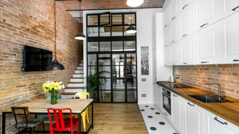 Cocina estilo industrial