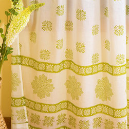 Sage green curtains - Windows And Doors