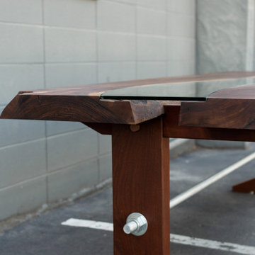 Walnut Slab River Table