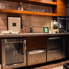 Media Room Bar/Kitchenette