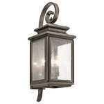 Kichler Lighting - Kichler Lighting 49503OZ Wiscombe Park - Four Light Outdoor Large Wall Lantern - Shade Included: TRUE* Number of Bulbs: 4*Wattage: 60W* BulbType: Candelabra* Bulb Included: No
