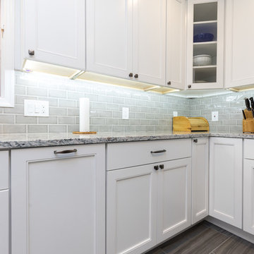 White Transitional Kitchen