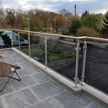 Stainless Steel Post Glass Balustrades