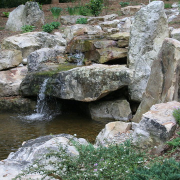 The Double Waterfall Garden