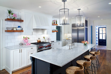 Inspiration for a transitional kitchen remodel in Baltimore