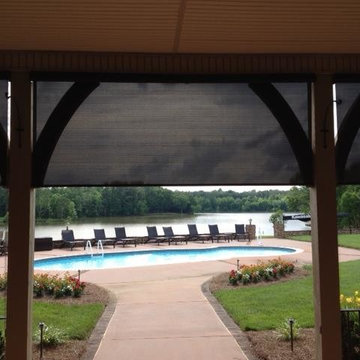 Hunter Douglas Patio Shades, Cord Loop Pull w/ Cassette