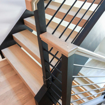 Project #52 | Minimalist Open Riser Stairway