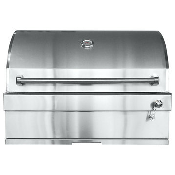 Turbo Charcoal Built-In Grill