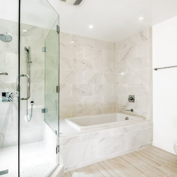 Bright Contemporary Master Bath