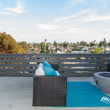 Seating Area with Firepit and an Amazing View!