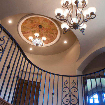 French Provincial Chateau Elegant Entry