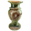 Transitional Medium Honey Marble Vase