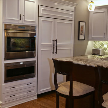 Farmhouse Kitchen Remodel | Rich Wood Accents & Expanded Chef’s Layout