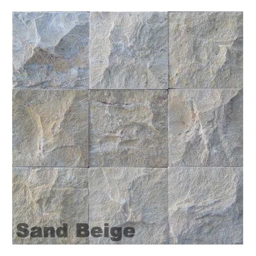 Split Face - Sand Beige 6" x Random