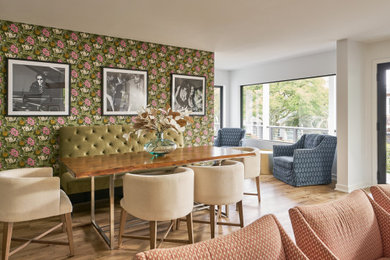 Trendy dining room photo in Other