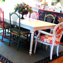 Upstairs dining