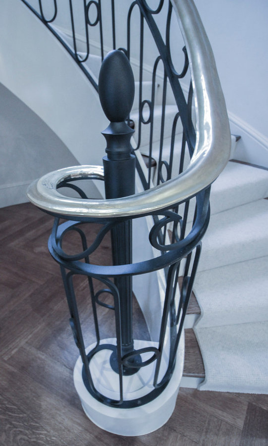 Sculptural/Elliptical Staircase Near Foreign Embassies in Wash. DC, 20008