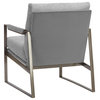 Sunpan Club Collection David Lounge Chair - San Remo Winter Cloud