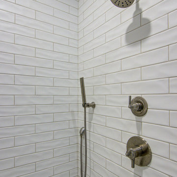 Timeless Primary Bathroom Remodel with Improved Storage & Layout