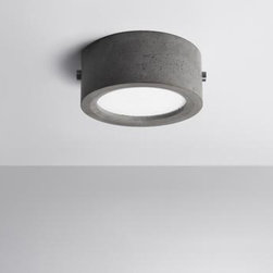 Bentu 'HUAN' Concrete Ceiling Light - Ceiling Lighting