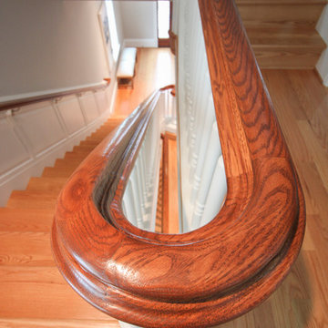 Project #49 | Traditional Staircase with Drum Style Volute
