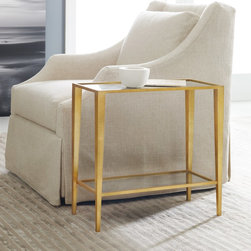 MH - Large Gilt Chairside Table - Products
