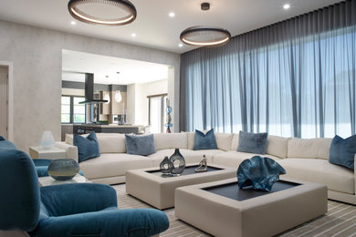Living room - living room idea in Miami