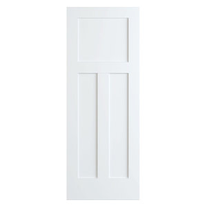 1 Panel Shaker Passage Door Primed 18 X80 X1 375 Contemporary