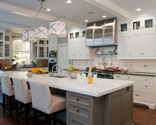 Grey Island Ideas, Pictures, Remodel and Decor