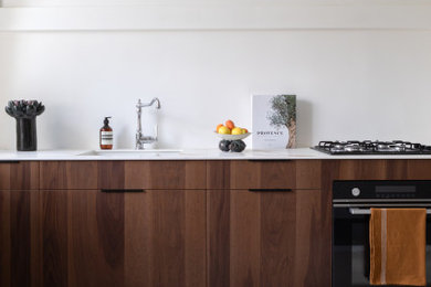 Inspiration pour une cuisine design.
