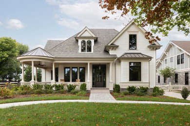 Inspiration for a timeless exterior home remodel in Nashville