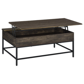 Cliff MDF Brown Lift Top Coffee Table