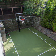 Sunken Pickle Ball Court