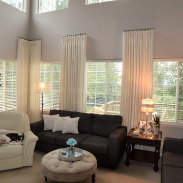 Family Room With Tall Windows Update