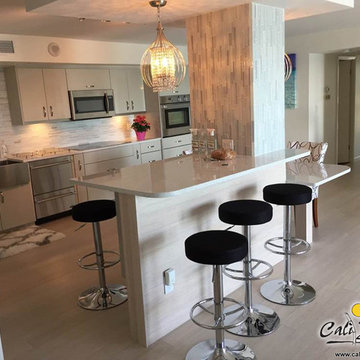 Vintage Pearl Fossilized® Bamboo Flooring - Beach House