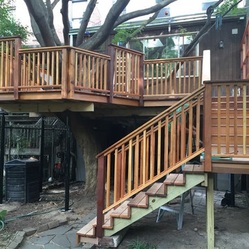 clear cedar deck in Brooklyn