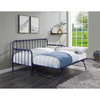 Lexicon Constance Metal Daybed with Trundle in Navy Blue