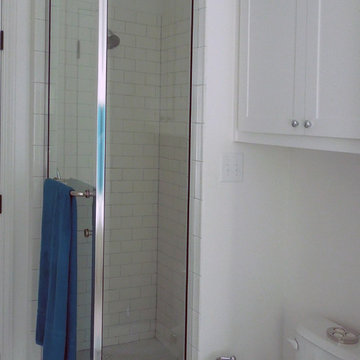 Unique Corner Shower