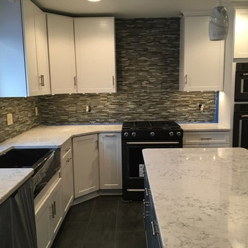 70's Mod Kitchen Receives Modern Remodel