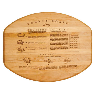 Branded Turkey Board With Wedge and Groove